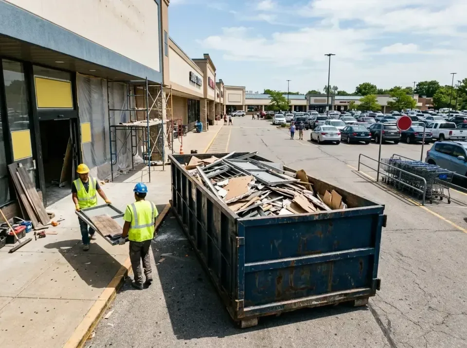 retail-store-renovation-debris-003 — frequently asked questions, Roll-off Dumpster Rentals in Brisbane, CA